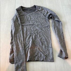 Lululemon Gray Long Sleeve Top